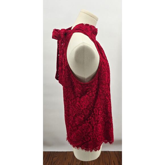 J Crew
True Red Lace Halter - Picture 2 of 5